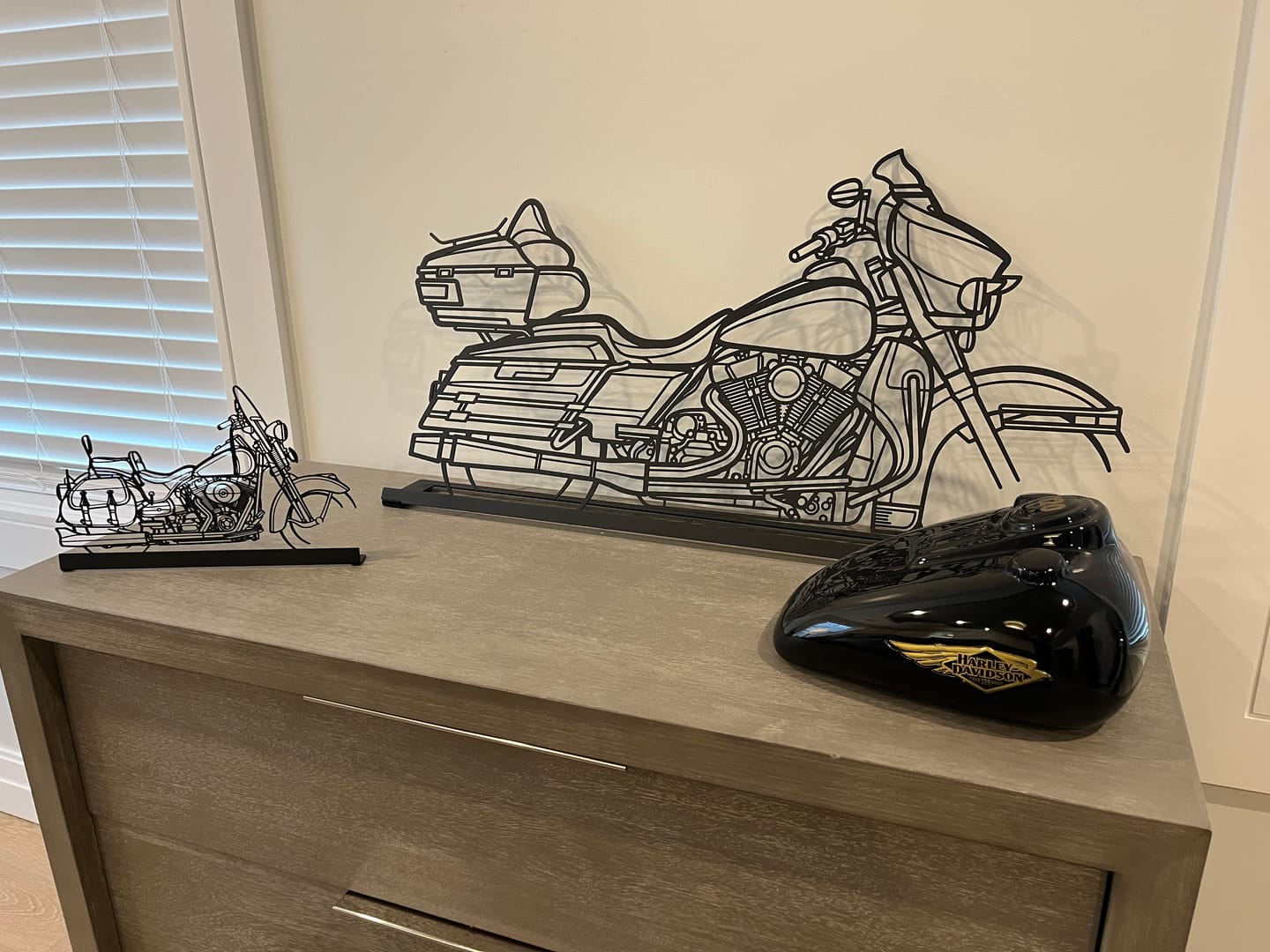 Customer photo review of Your Custom Car Standing Silhouette Metal Art