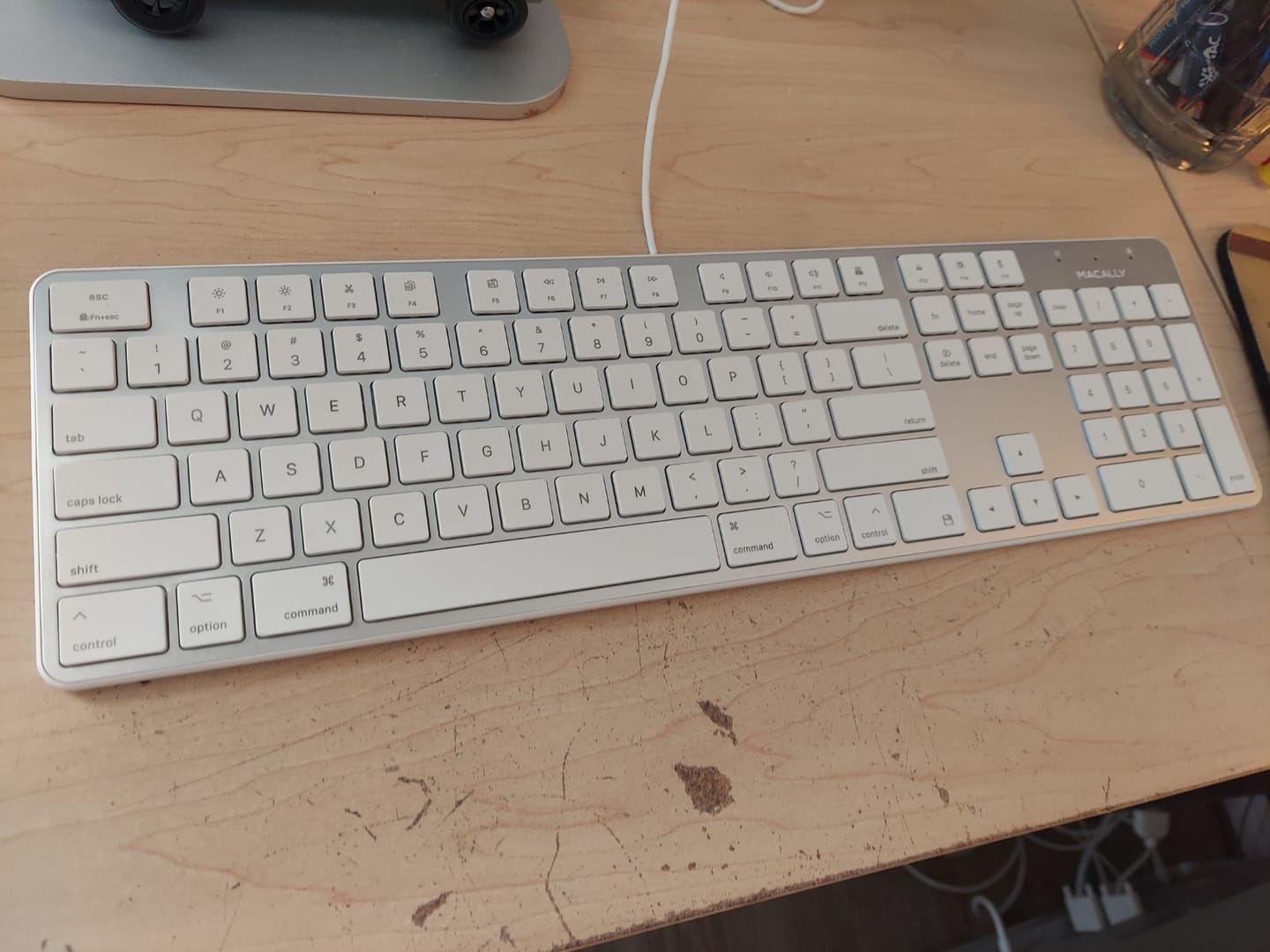 Customer photo review of USB Keyboard | Wired, Full Size & Sleek