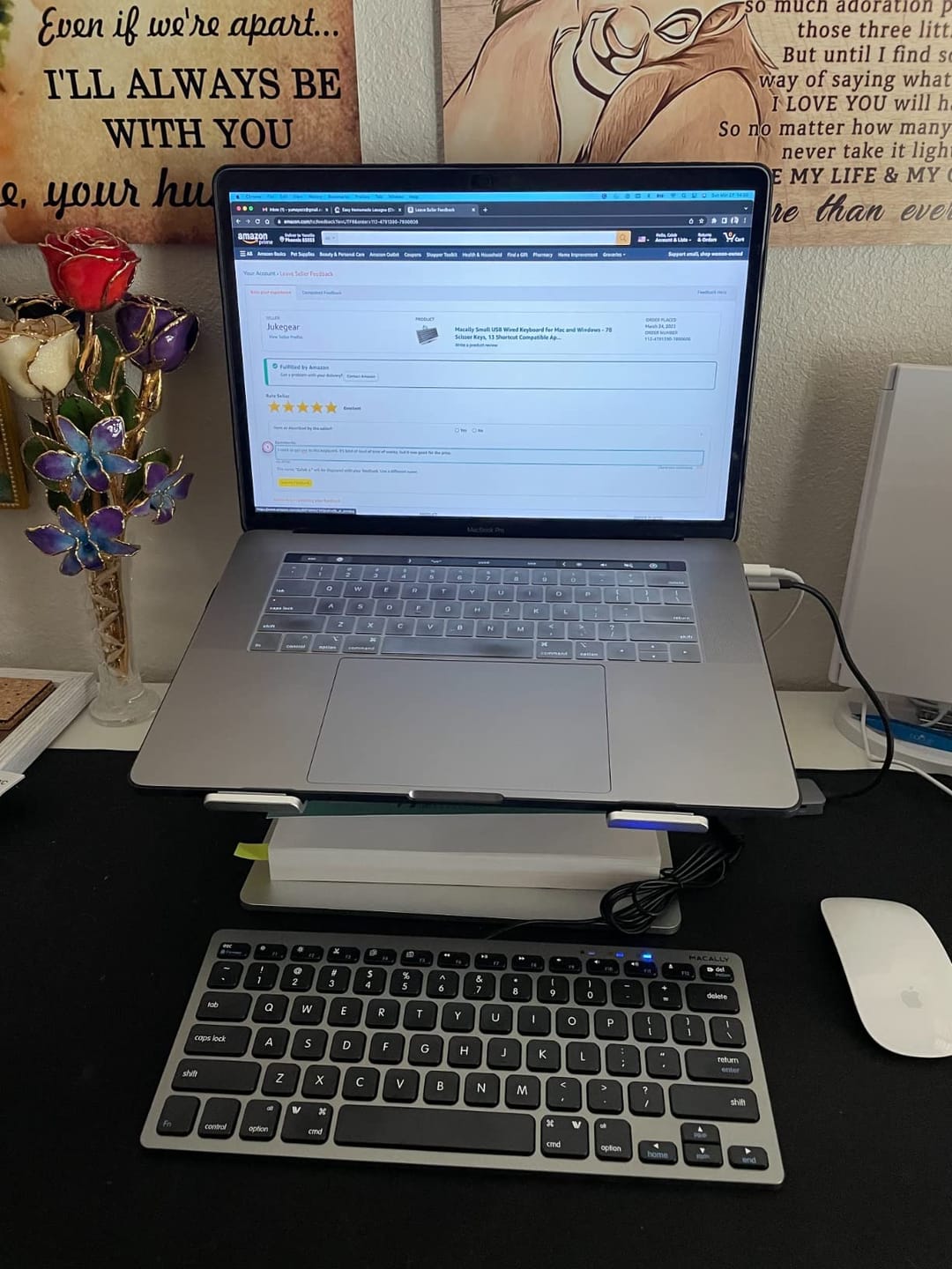 Customer photo review of USB Keyboard | Compact & Versatile