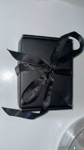 Customer photo review of The Customizable Initial Necklace