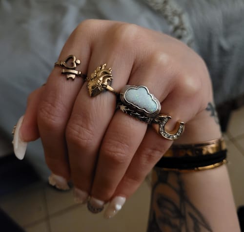 Customer photo review of Head In The Clouds Silver