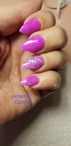 Customer photo review of Sensitive Dip Powder Pro Base Coat