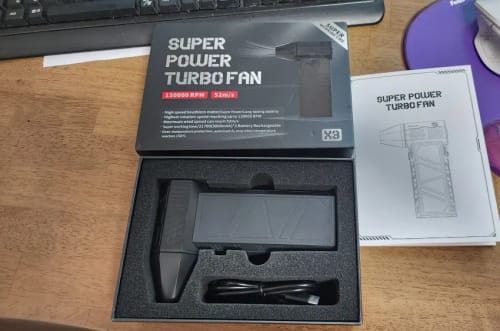 Customer photo review of CleanerPro° AirBlaster 2.0: Kompakt Turbo Kraft Luft Blæser