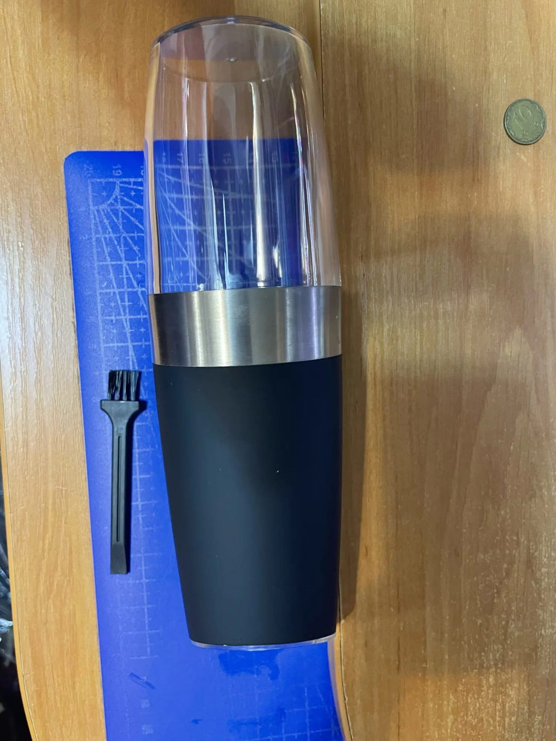 Customer photo review of Automatic Salt & Pepper Grinder Set