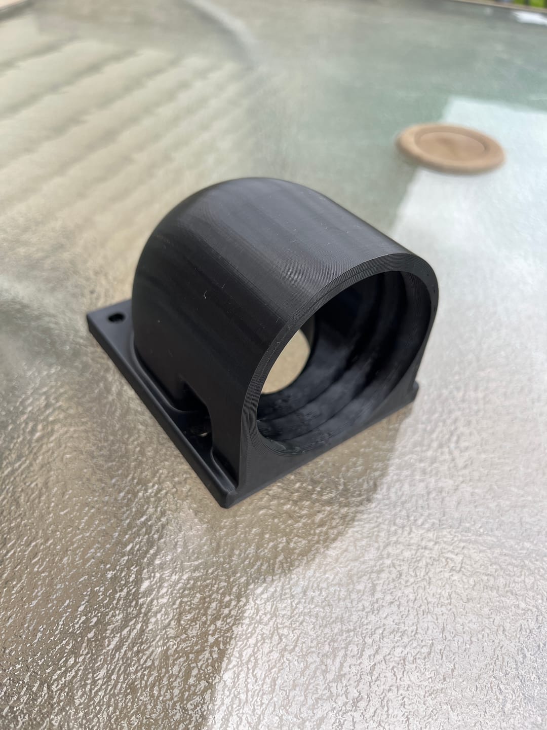 Customer photo review of Black PETG Filament 1.75mm 1kg