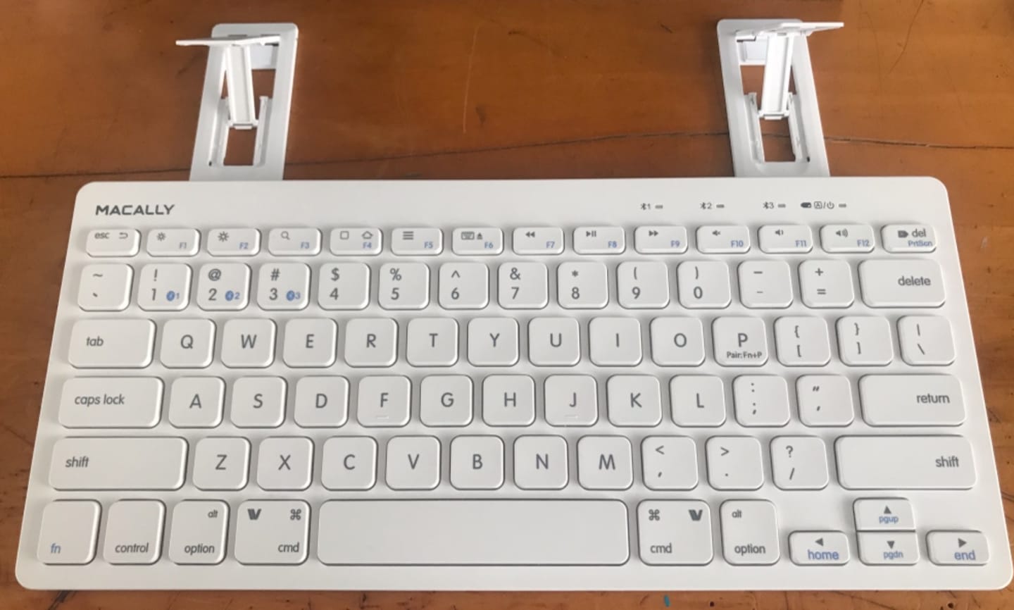 Customer photo review of Bluetooth Keyboard for Mac
