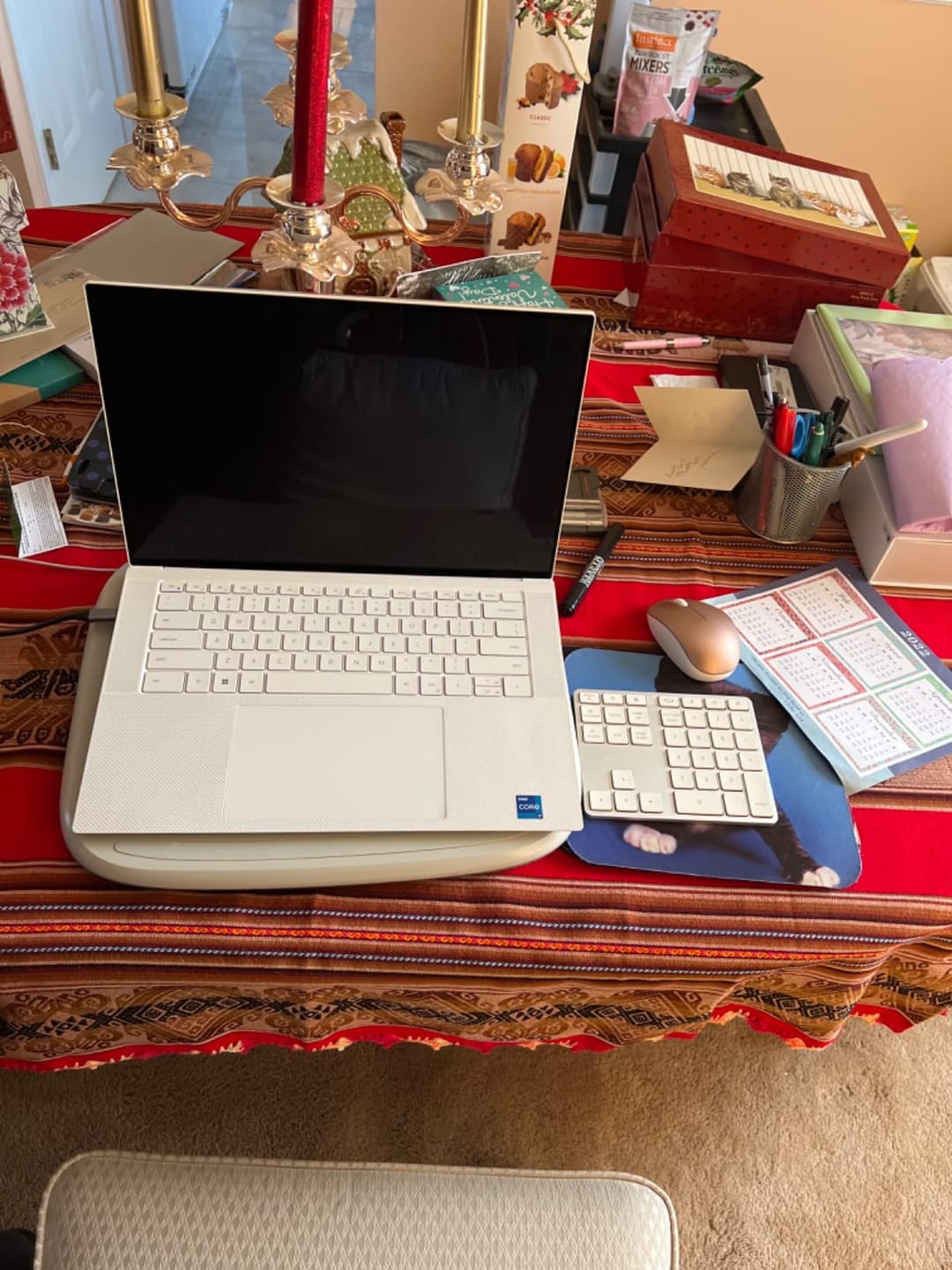 Customer photo review of Bluetooth Number Pad | 10 Key + Arrows