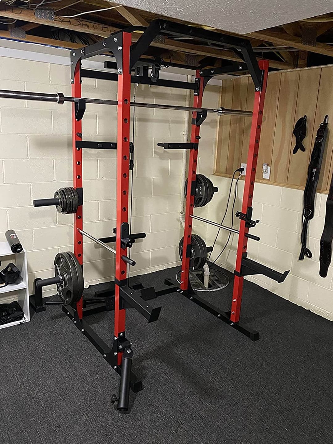 Customer photo review of F4 Power Rack with Lat Pull Down System