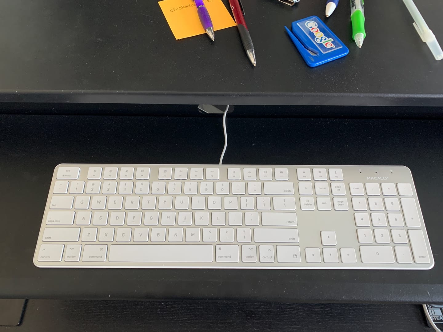Customer photo review of USB Keyboard | Wired, Full Size & Sleek