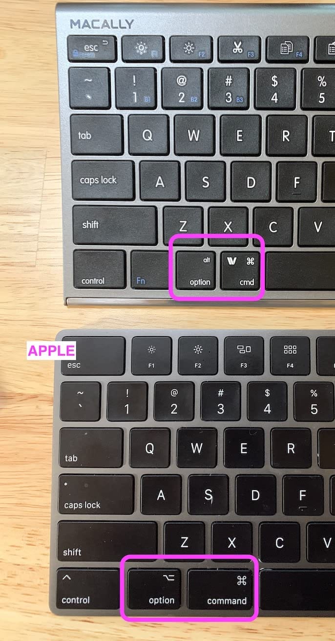 Customer photo review of The Everyday Bluetooth Keyboard for Mac