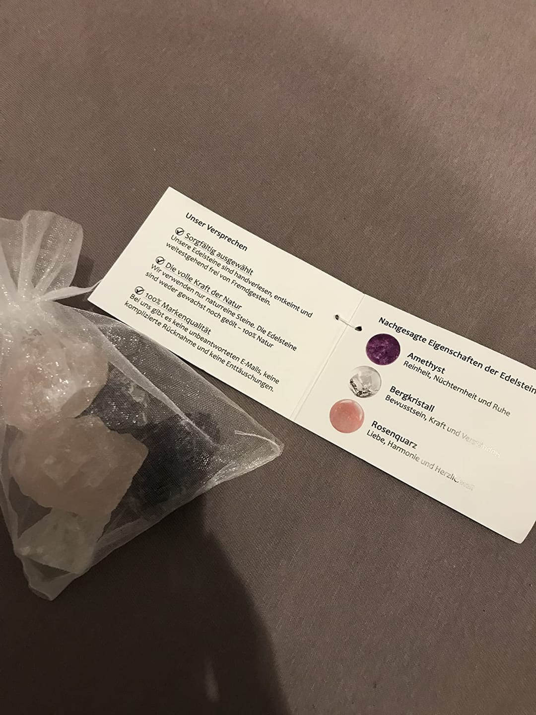 Customer photo review of Basis Mischung | Natursteine