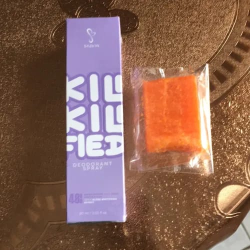 Customer photo review of KILI-KILI FIED Deodorant Spray By Sachzna