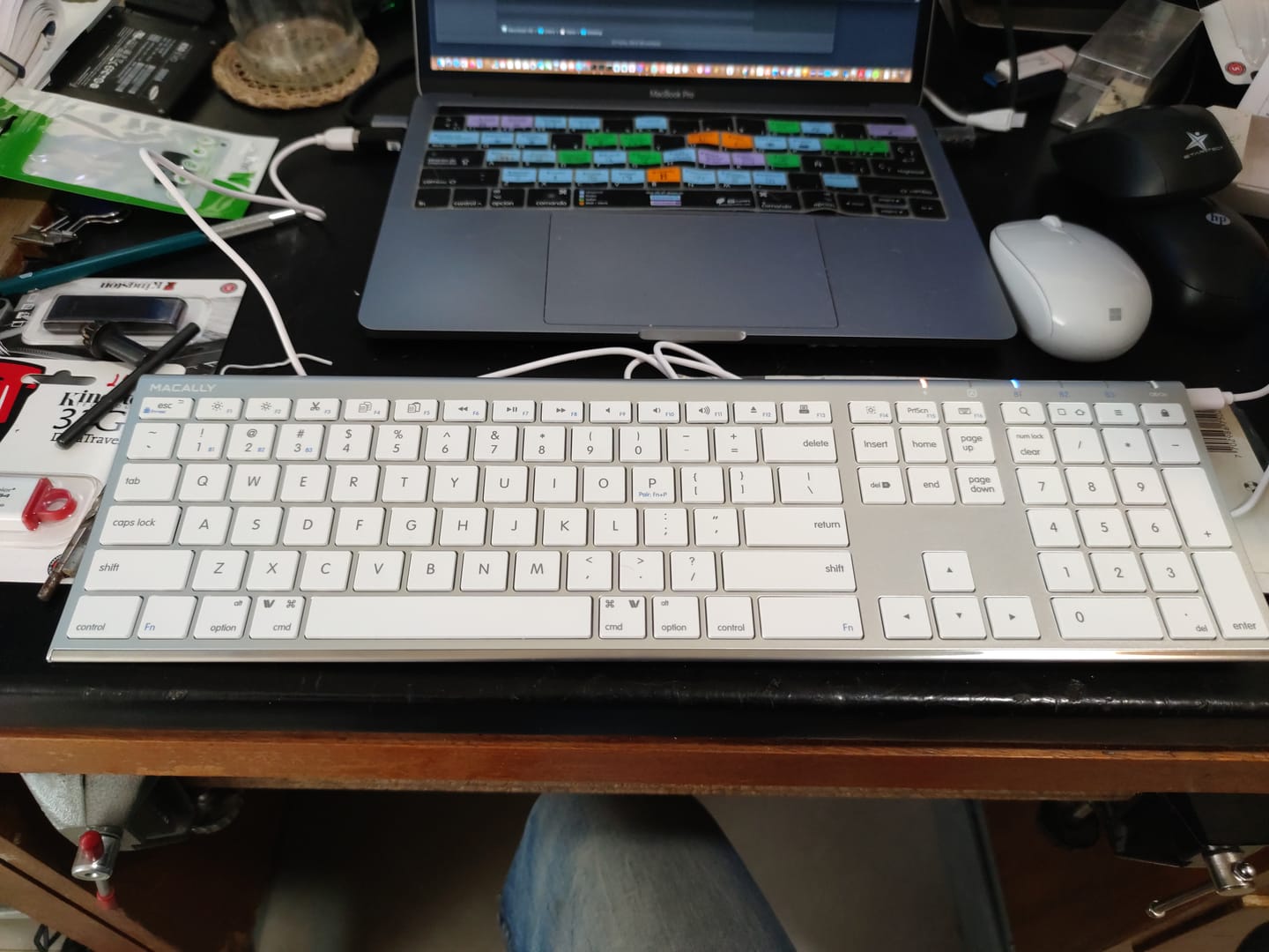 Customer photo review of The Everyday Bluetooth Keyboard for Mac