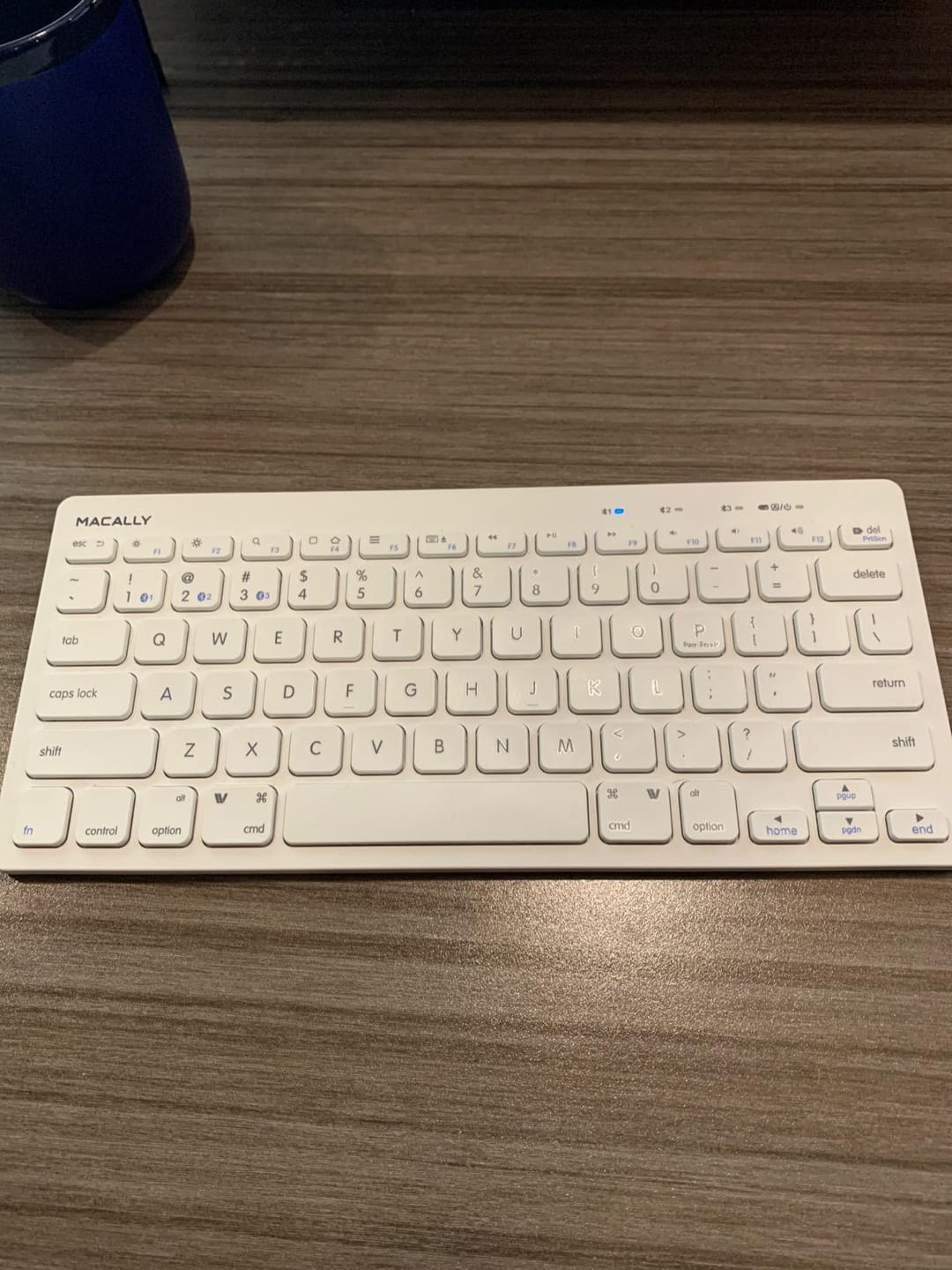 Customer photo review of Bluetooth Keyboard for Mac