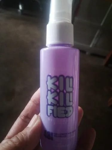 Customer photo review of KILI-KILI FIED Deodorant Spray By Sachzna