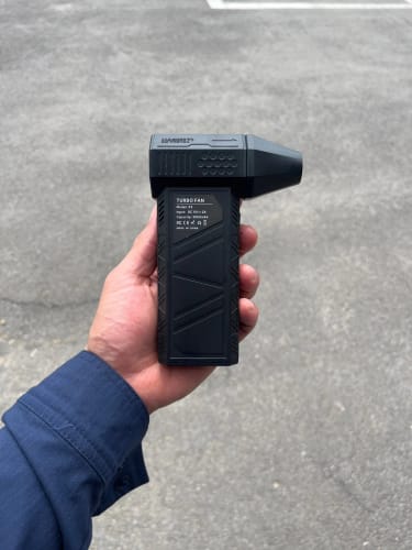 Customer photo review of CleanerPro° AirBlaster 2.0: Kompakt Turbo Kraft Luft Blæser