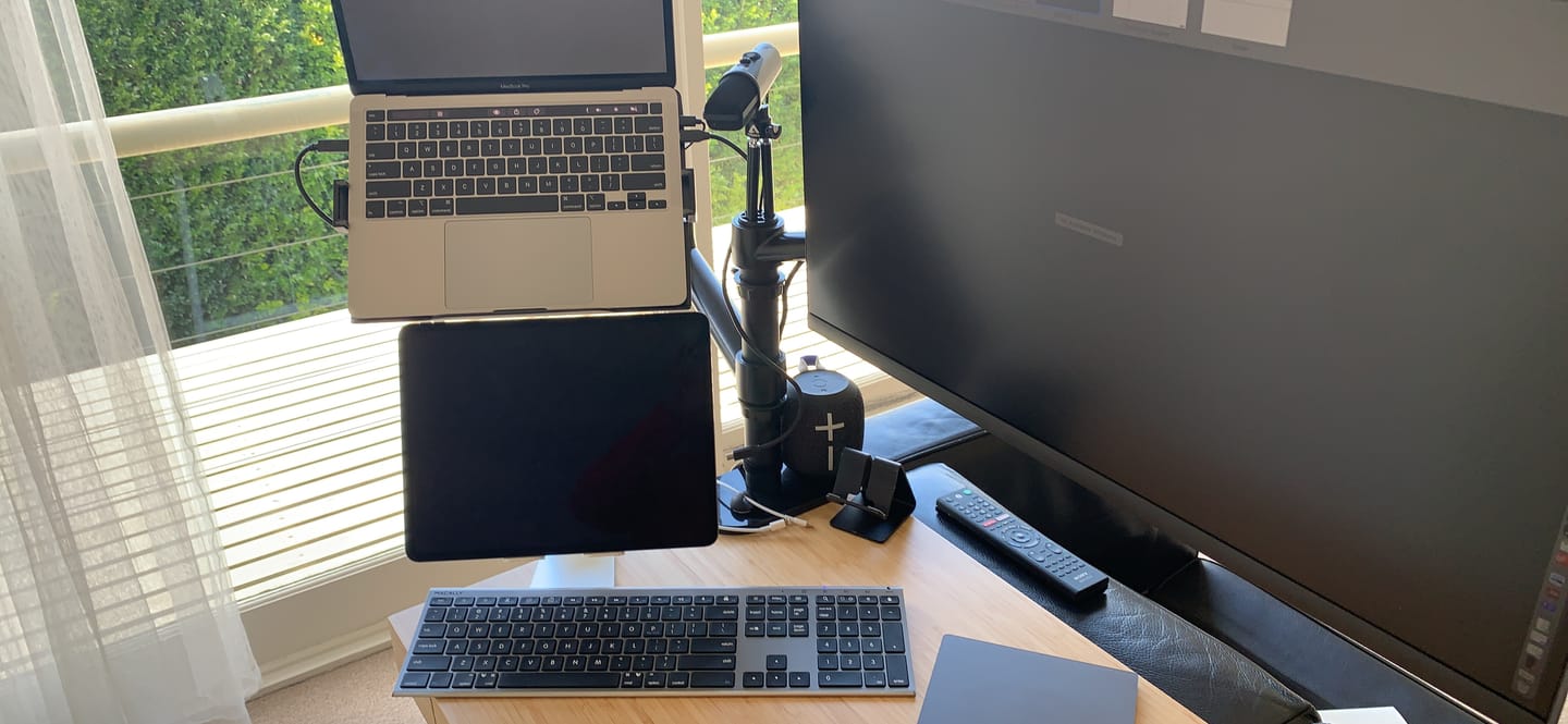 Customer photo review of The Everyday Bluetooth Keyboard for Mac