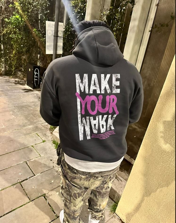 Customer photo review of 'It's Time' Splash Black Sweater