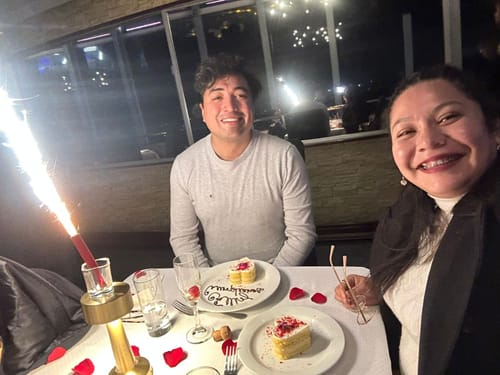 Customer photo review of Cena Romántica