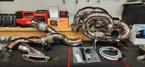 Customer photo review of RPM SxS Can-Am Maverick R 3" E-Valve Mid Pipe / Electronic Dump Valve