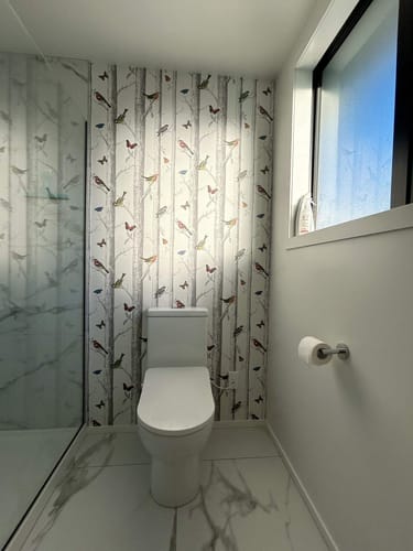 Customer photo review of Epping Bird Wallpaper