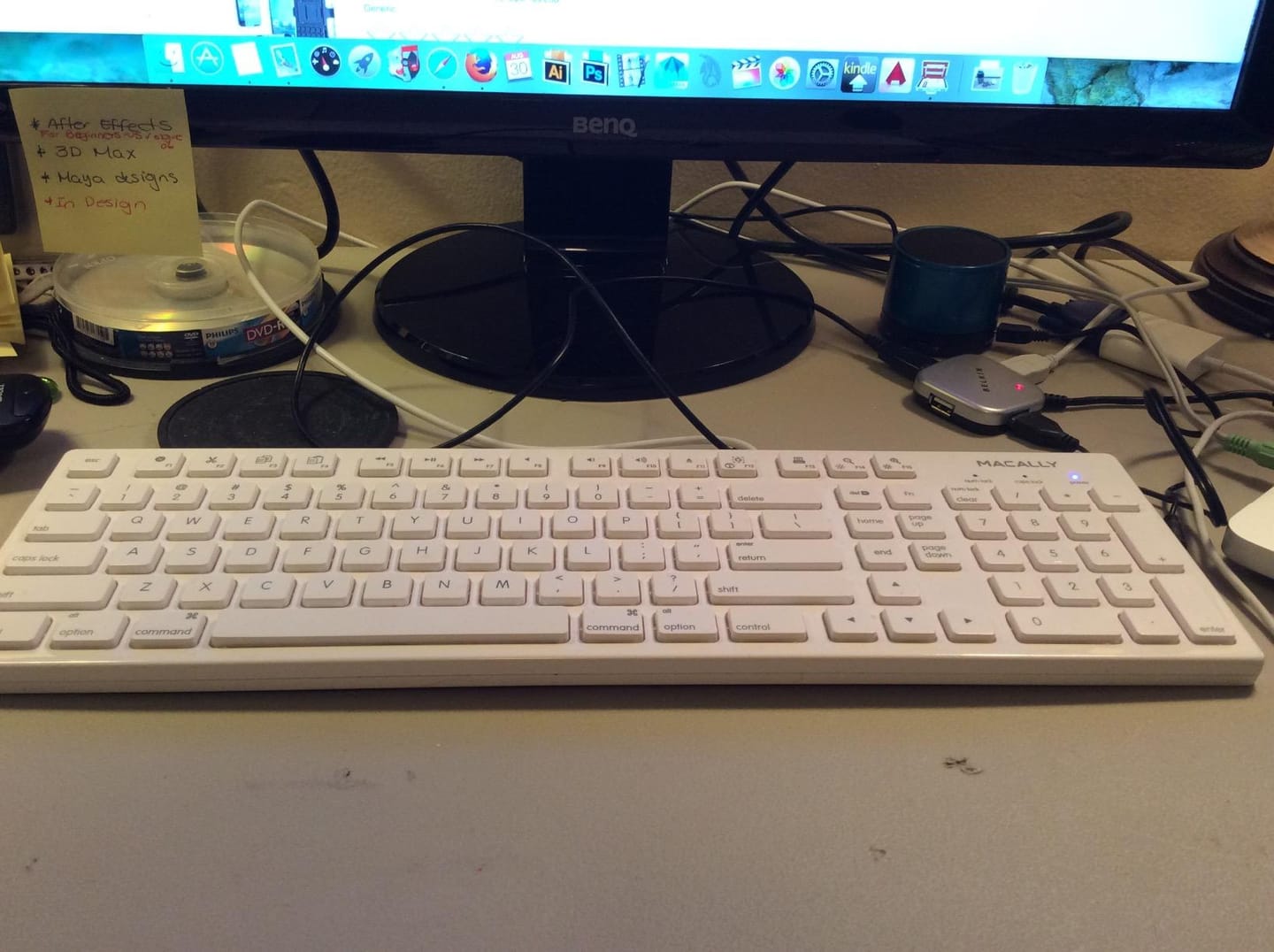 Customer photo review of USB Keyboard | Full-Size + Slim Design