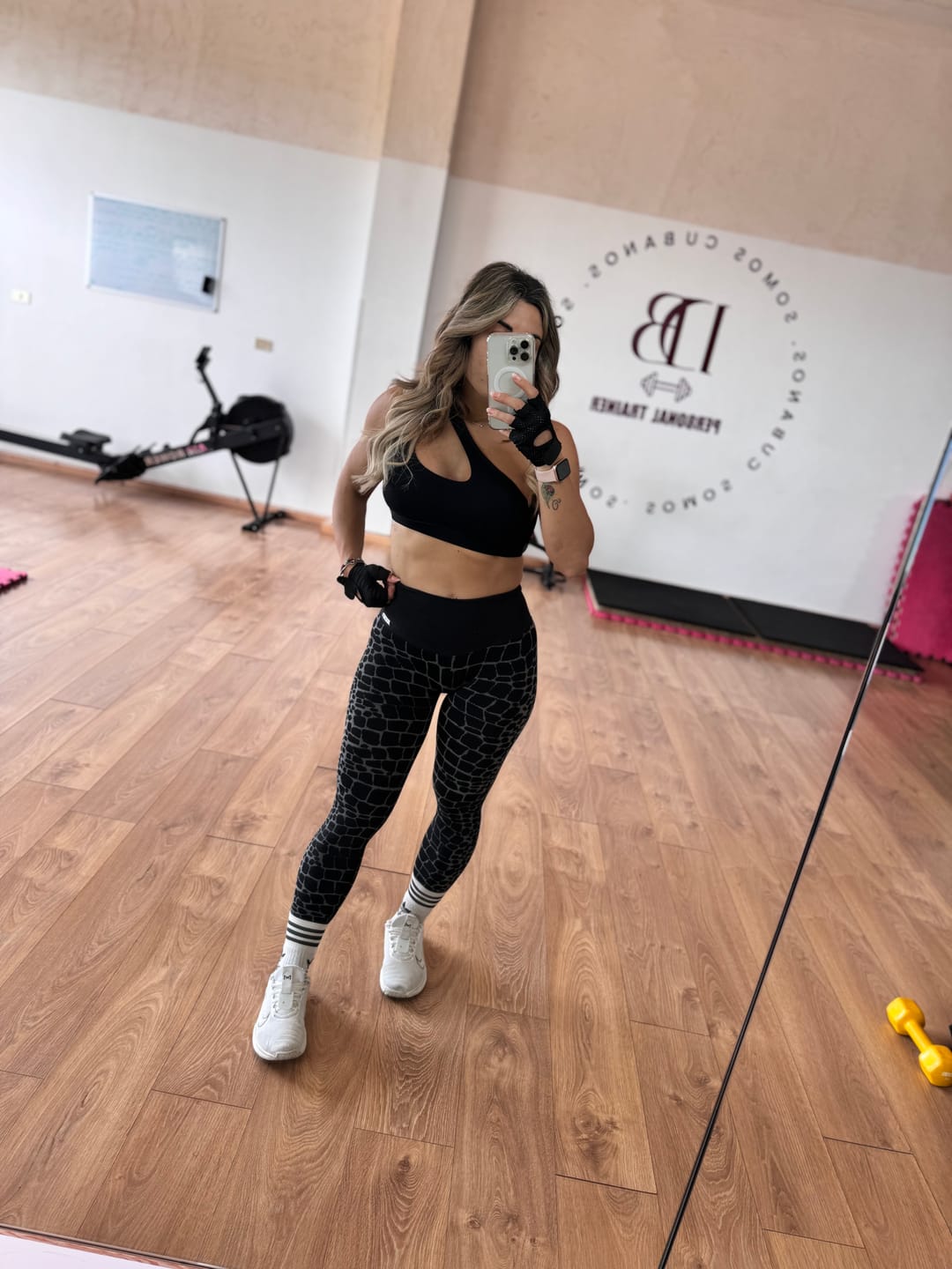 Customer photo review of Leggings All-Up Cocco Nero