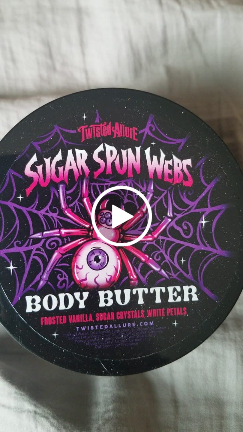Customer video review of Sugar Spun Webs Body Butter