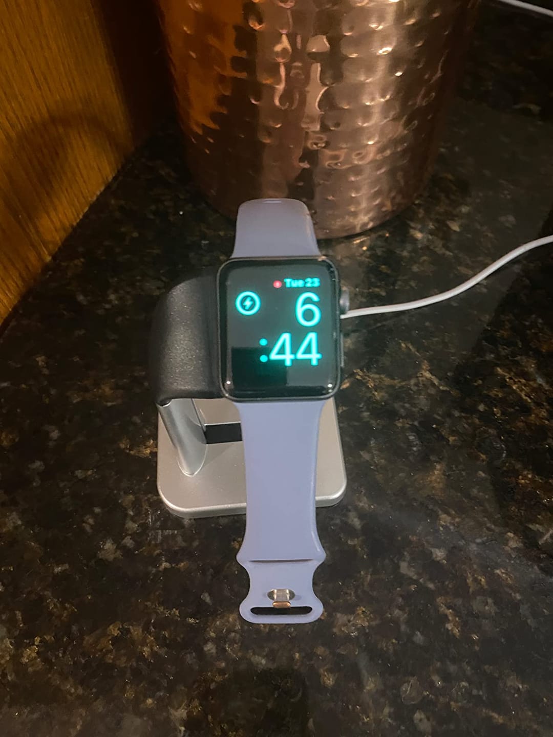 Customer photo review of Apple Watch Charger | All iWatch Series (Black)