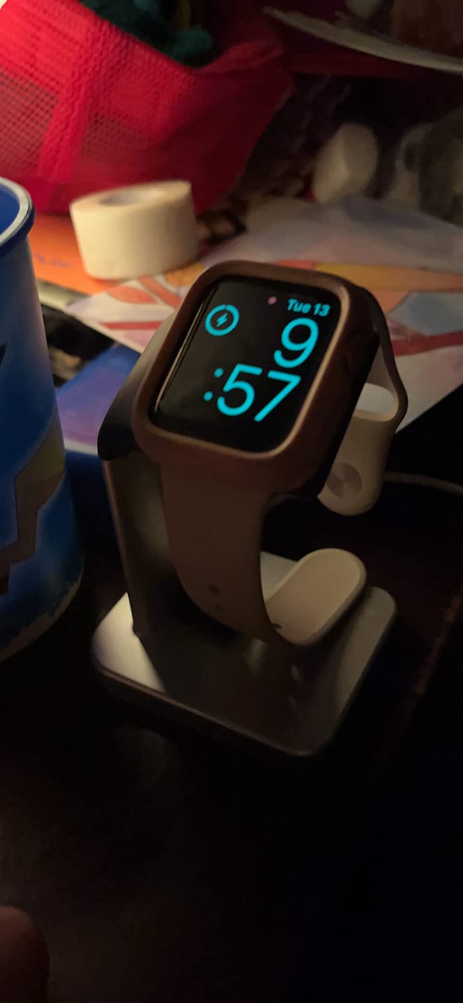 Customer photo review of Apple Watch Charger | All iWatch Series (Black)