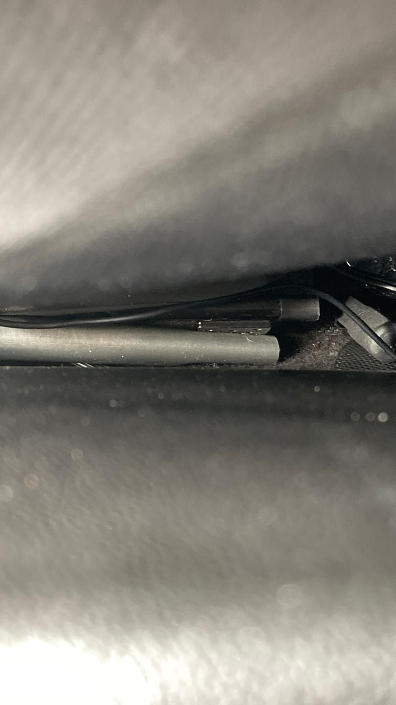 Customer photo review of Car Tablet Mount | Easy Floor Install