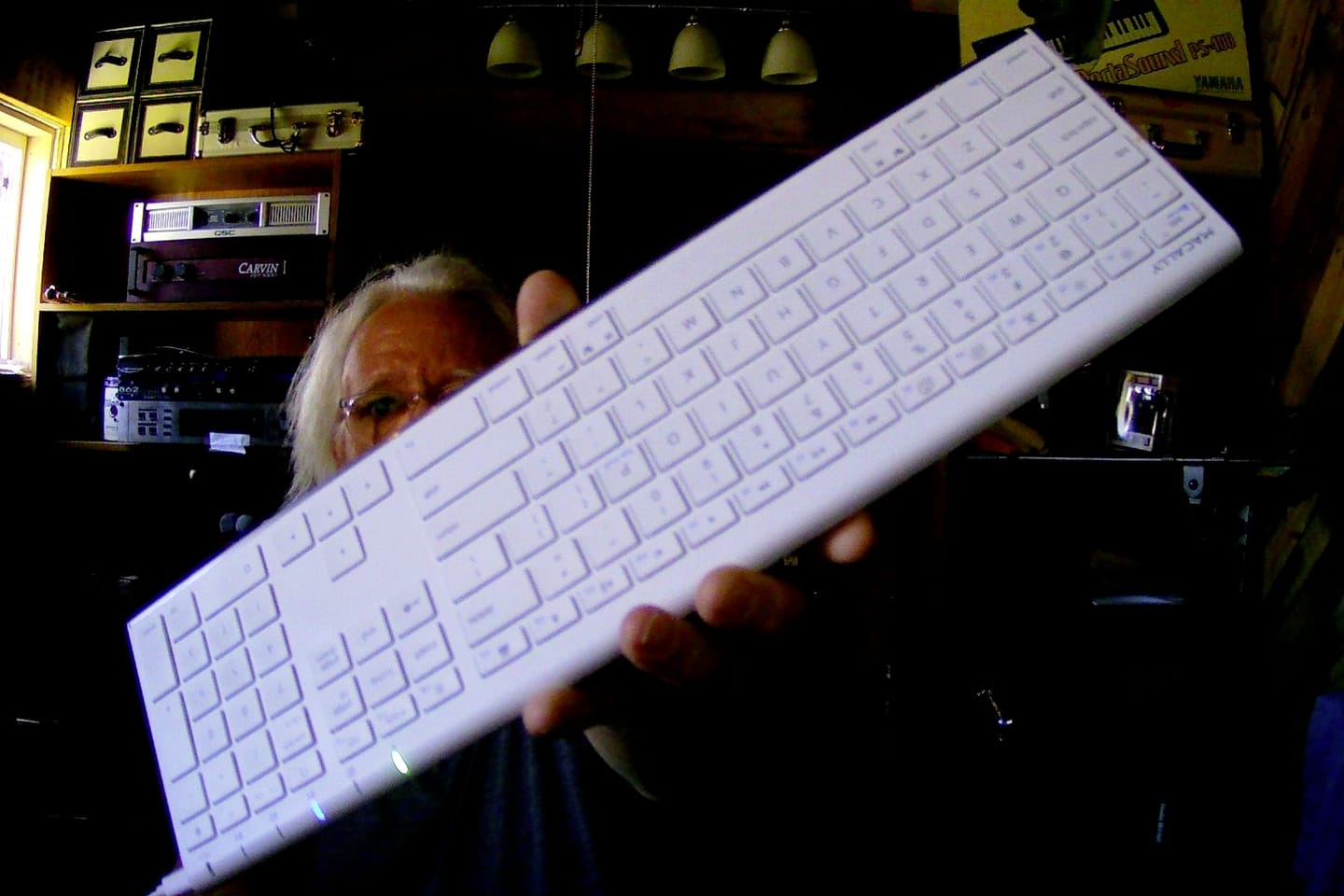 Customer photo review of The Everyday Bluetooth Keyboard for Mac