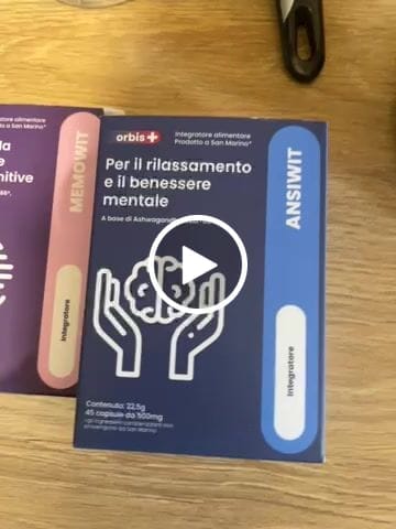 Customer video review of MEMOWIT - Ashwagandha KSM-66® e Vitamina B12 (30 capsule)