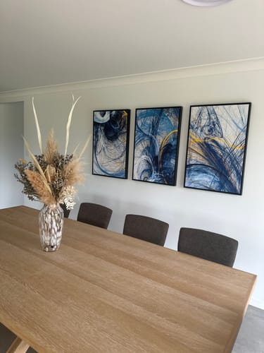 Customer photo review of Gossamer Blooms II Trio