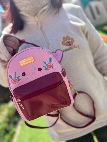 Customer photo review of Mable's Meadow Mini Backpack