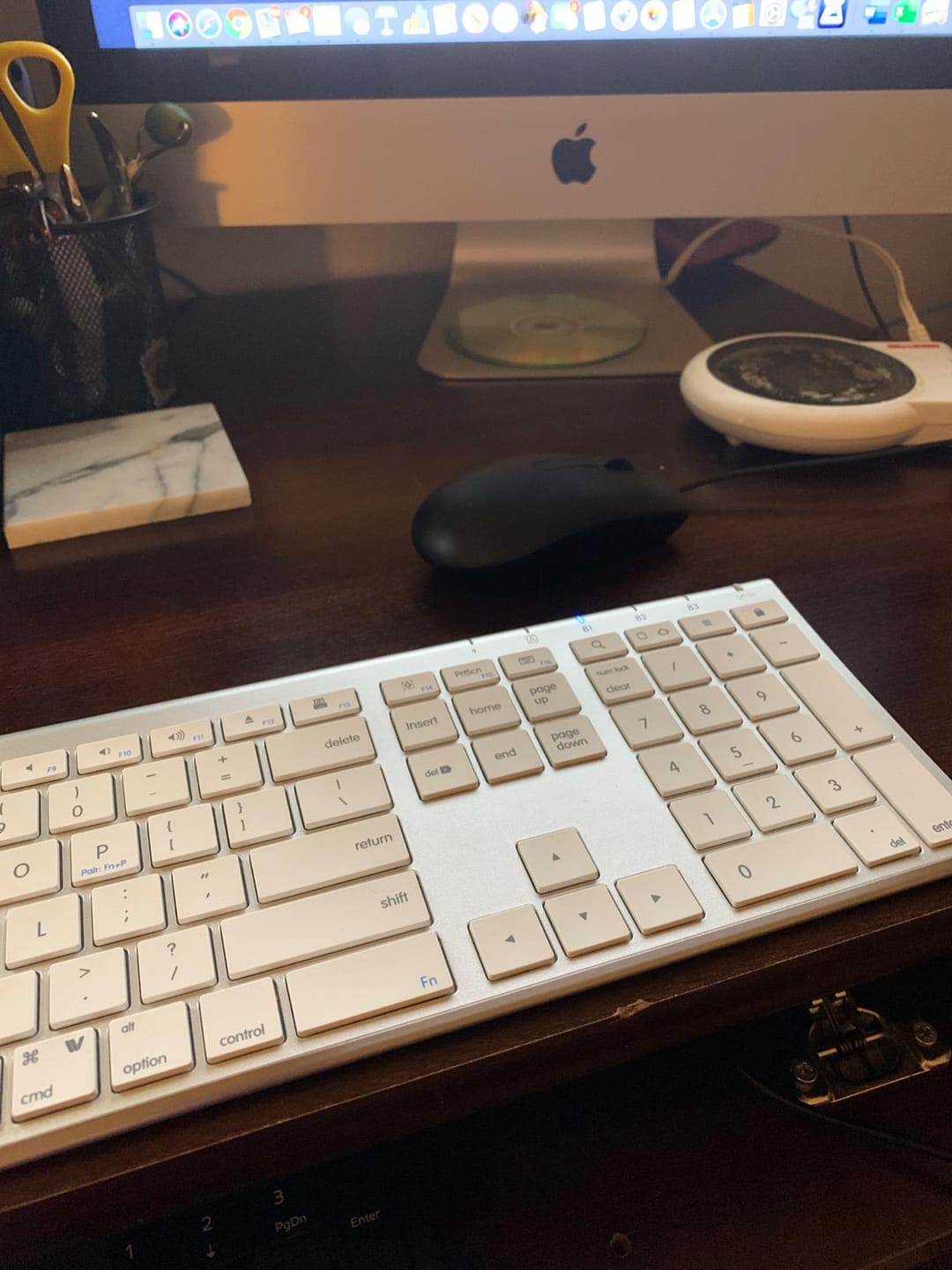 Customer photo review of The Everyday Bluetooth Keyboard for Mac