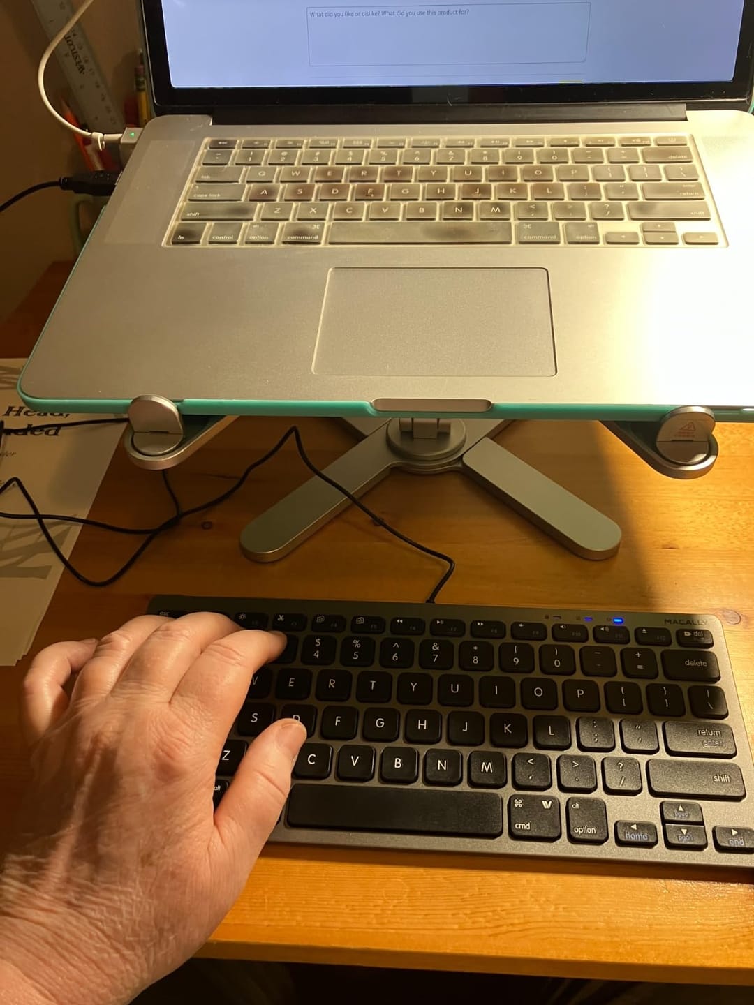 Customer photo review of USB Keyboard | Compact & Versatile