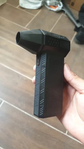 Customer photo review of CleanerPro° AirBlaster 2.0: Kompakt Turbo Kraft Luft Blæser