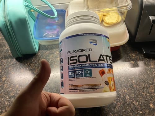 Customer photo review of Protein Isolate - small