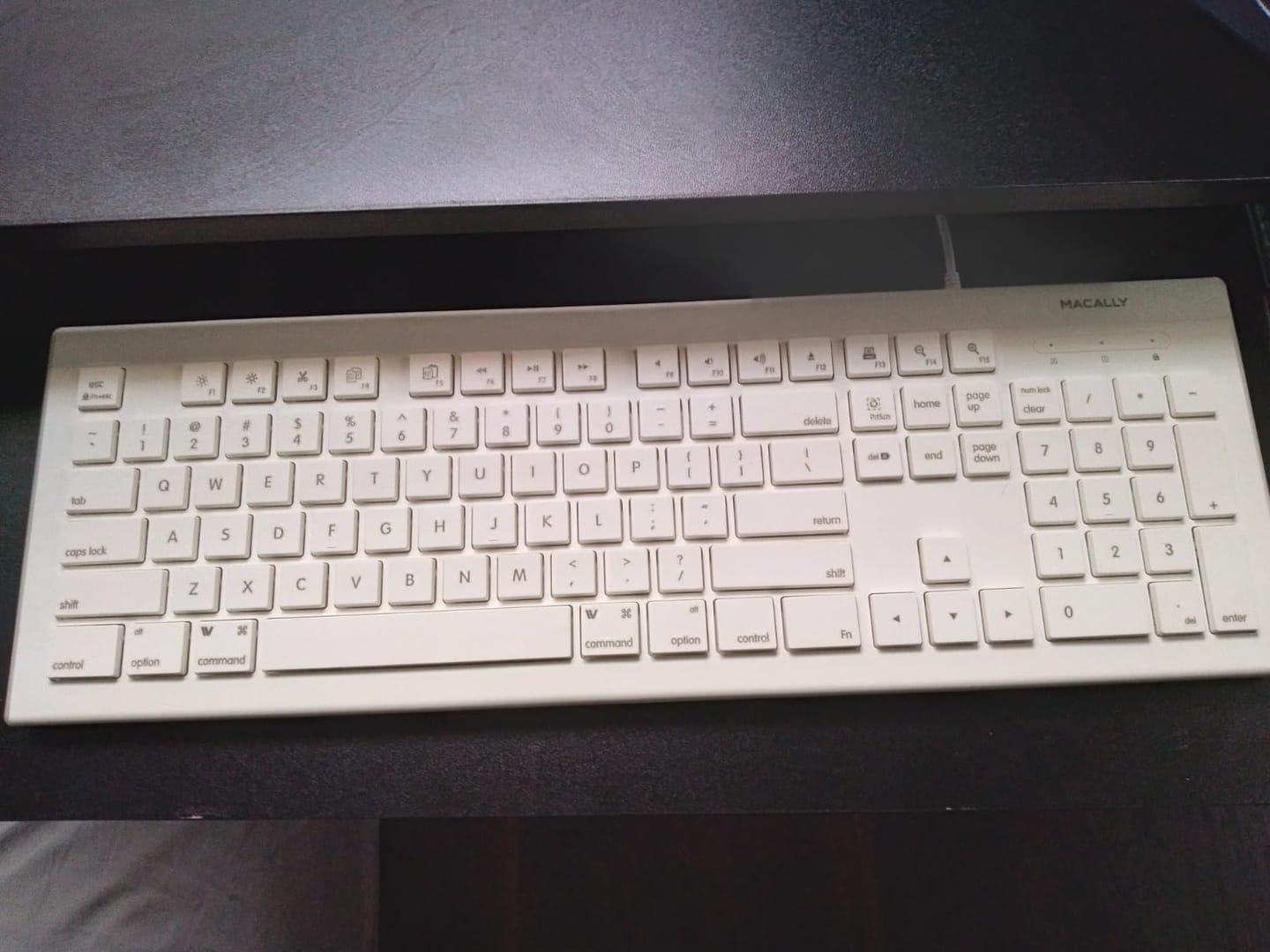 Customer photo review of USB Keyboard | Full-Size + Slim Design