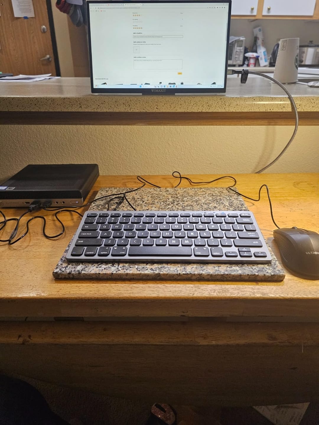 Customer photo review of USB Keyboard | Compact & Versatile