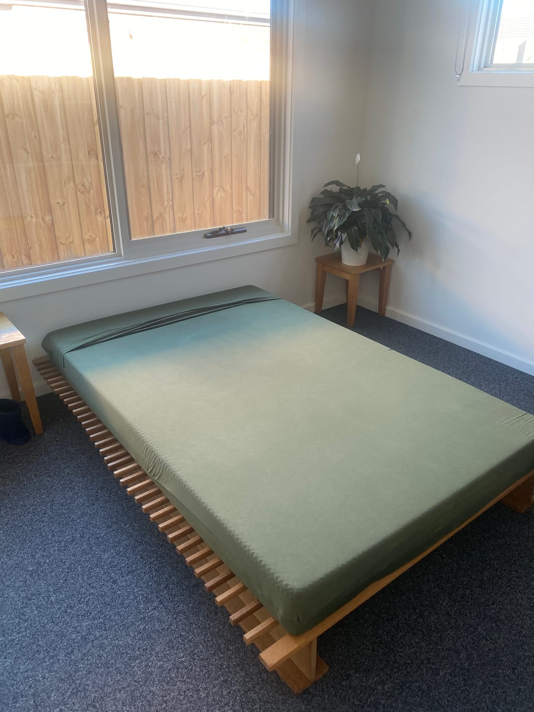 Customer photo review of Sleeping Mat - Double Fitted Sheet