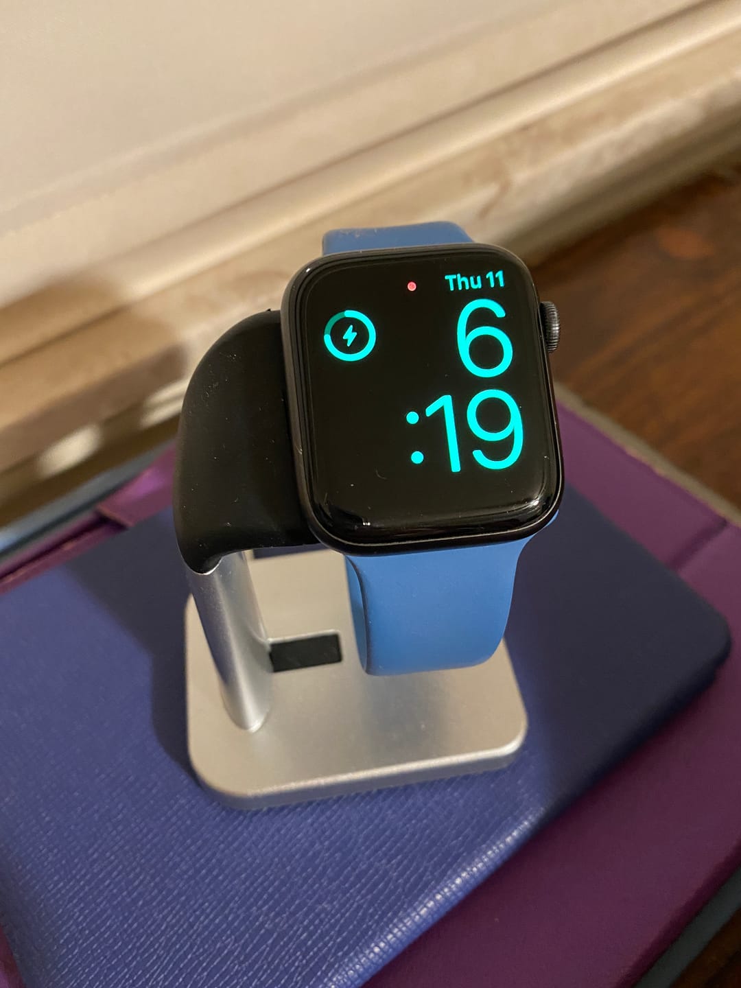 Customer photo review of Apple Watch Charger | All iWatch Series (Black)
