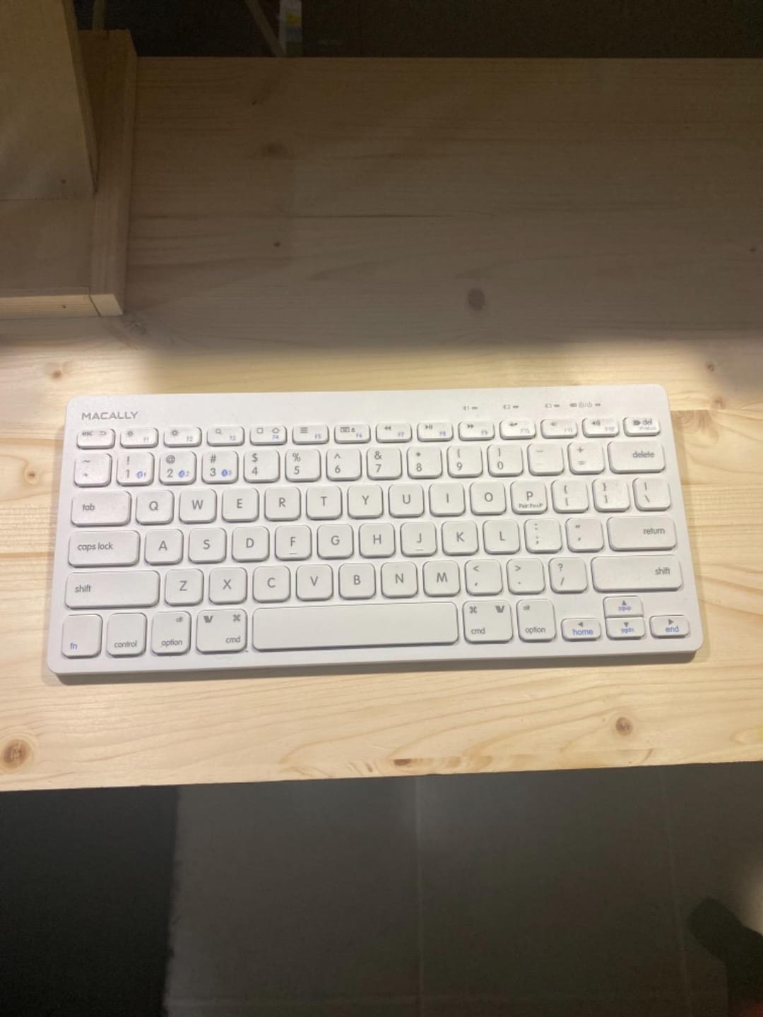 Customer photo review of Bluetooth Keyboard for Mac