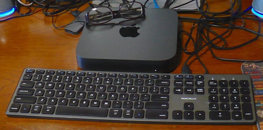 Customer photo review of USB C Keyboard | USB Hub for Mac / PC
