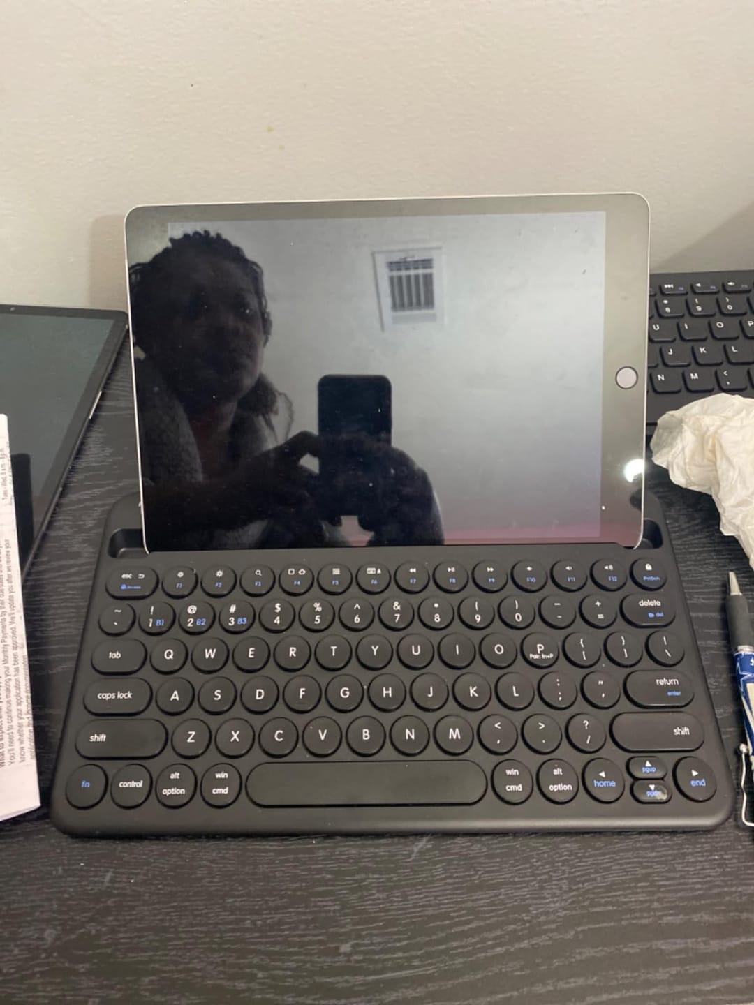 Customer photo review of iPad Keyboard Bluetooth | & Mac, iPhone
