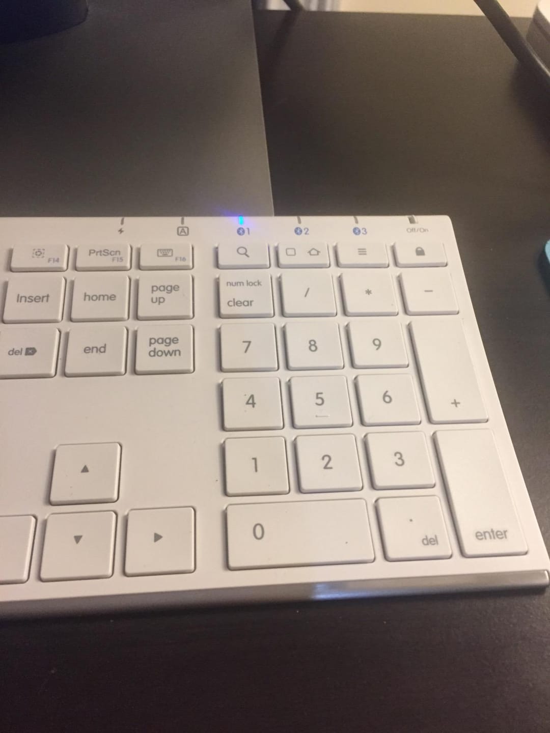 Customer photo review of The Everyday Bluetooth Keyboard for Mac