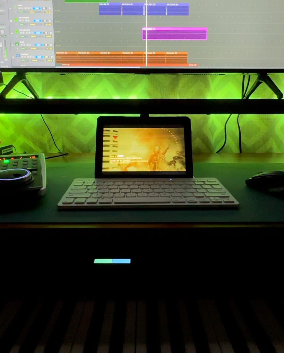 Customer photo review of Bluetooth Keyboard for Mac