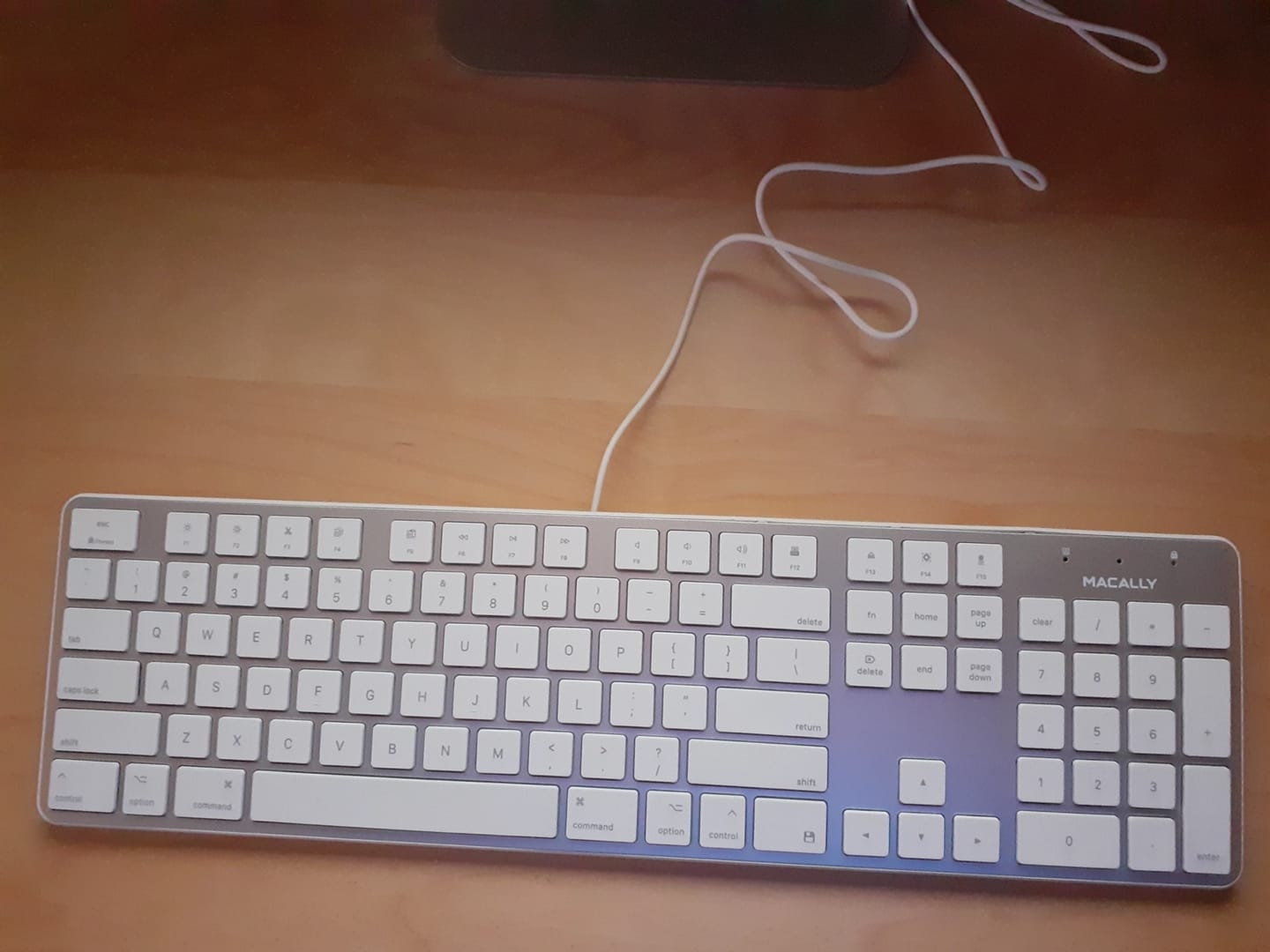 Customer photo review of USB Keyboard | Wired, Full Size & Sleek