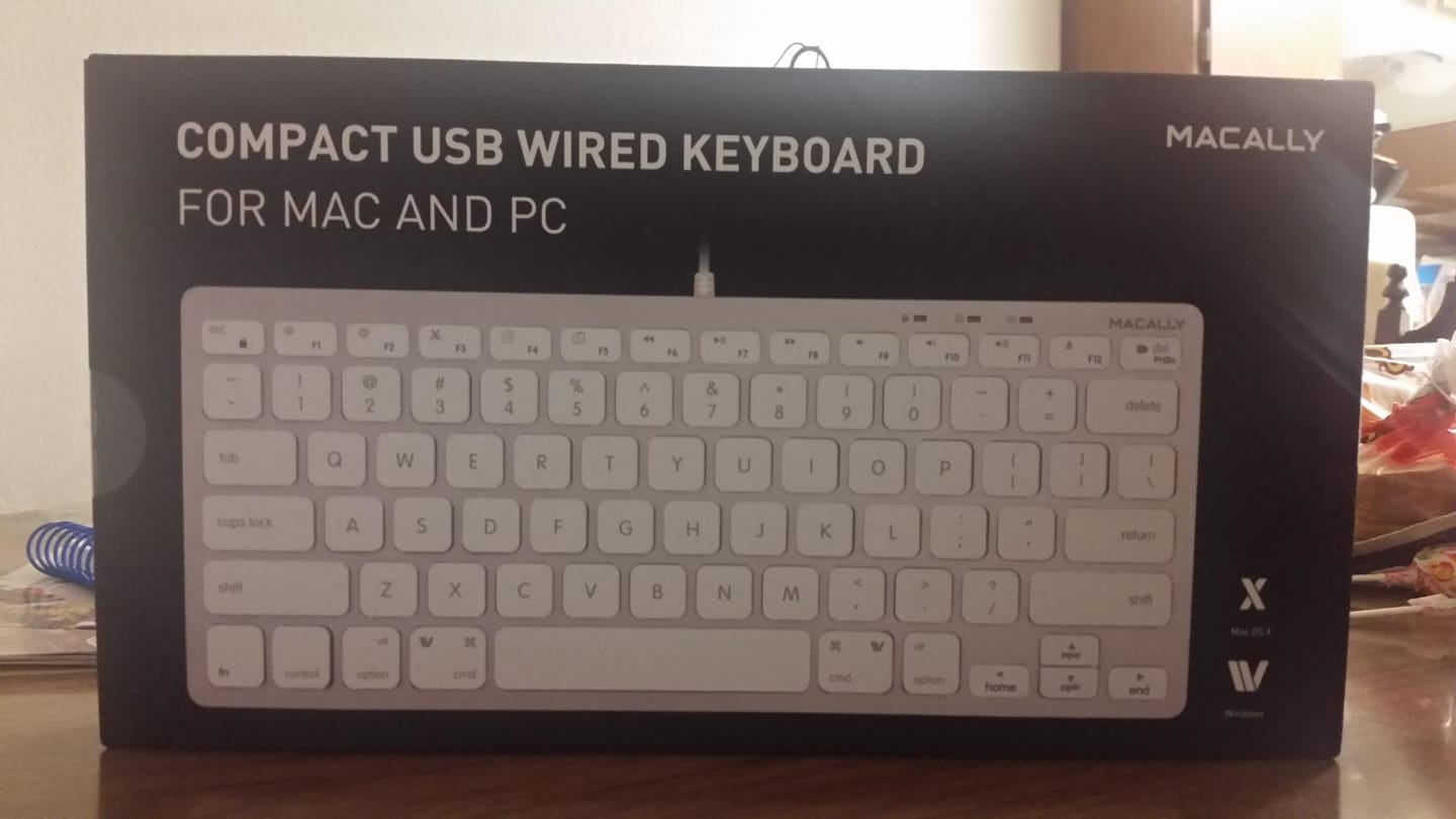 Customer photo review of USB Keyboard | Compact & Versatile